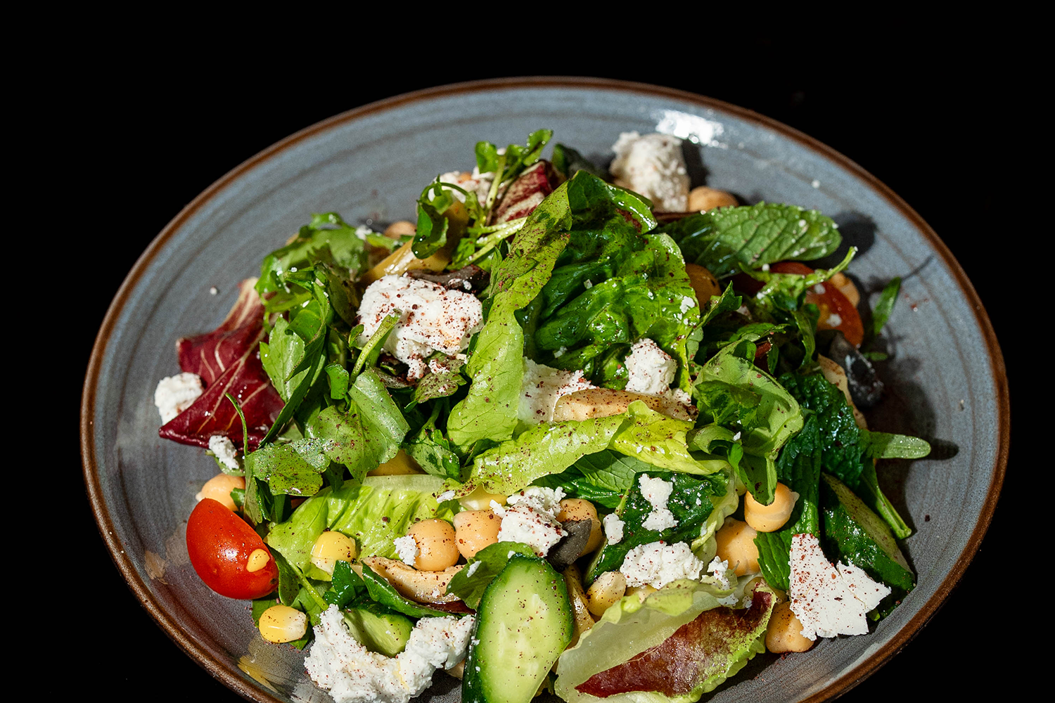 Vegeratian Food Madan Mediterranean Restaurant Petitenget